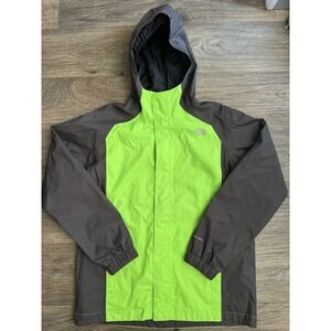 NWOT The North Face TNF Dryvent Rain Wind Boys Youth Hooded Coat Jacket L/14-16‎